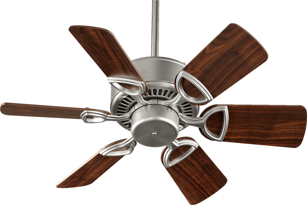 30 6 Blade Estate Ceiling Fan Satin Nickel