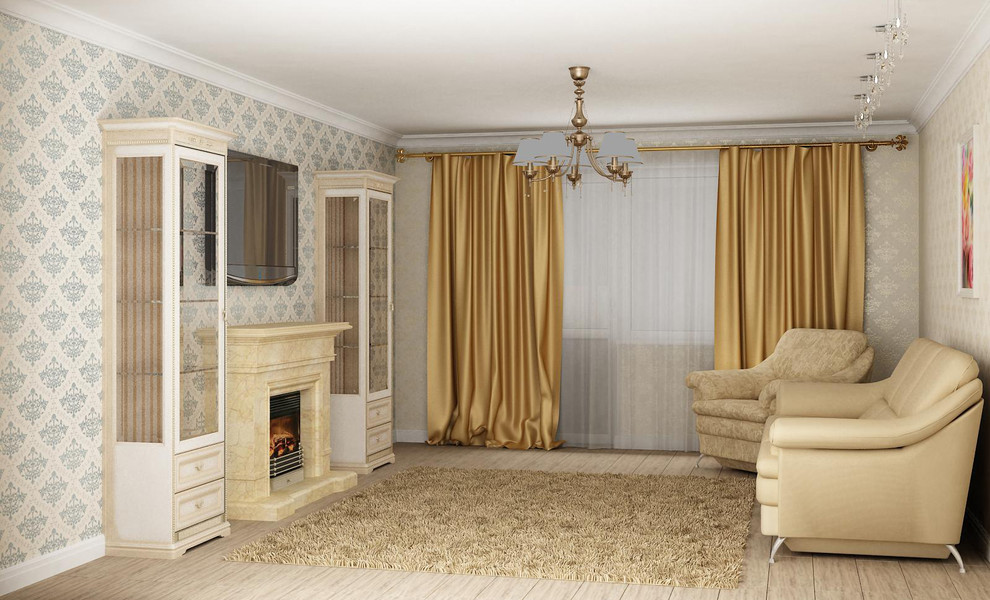 Дизайн проект трехкомнатной квартиры