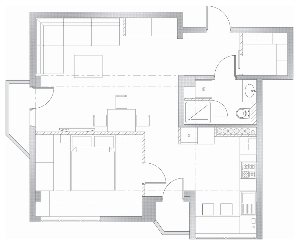 Дизайн-проект квартиры. Сочи
