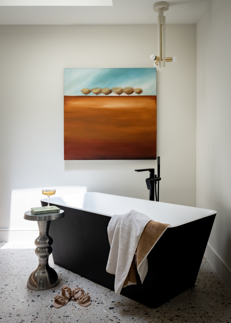 Bathroom trendy-badevaerelse