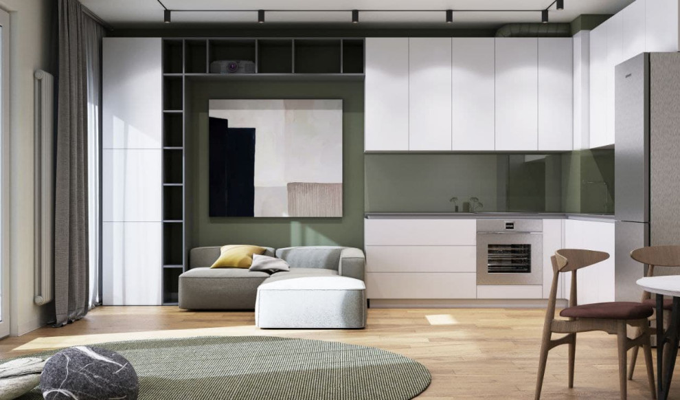 Дизайн-проект квартиры в ЖК Apartamenty w Parku Lotników , 65 кв.м