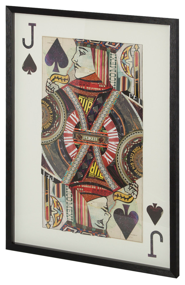 Mercana Playing Cardwall Art Eclectic Wall Accents By