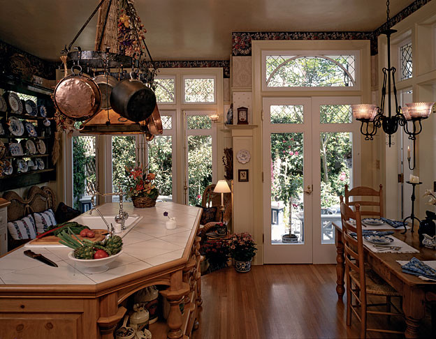 Queen Anne Victorian Kitchen Layout
