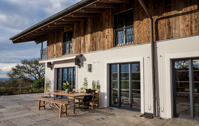 Eichenholz Wandverkleidung rustic-deck