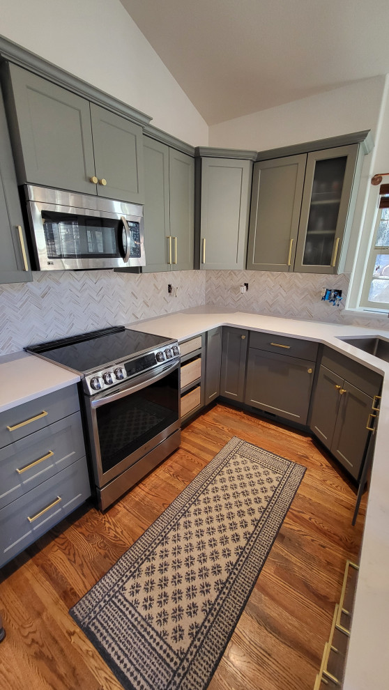Herringbone Backsplash