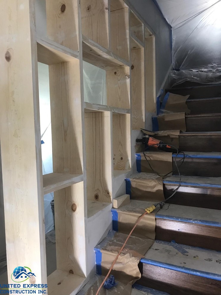 Custom designed shelves In Burbank
