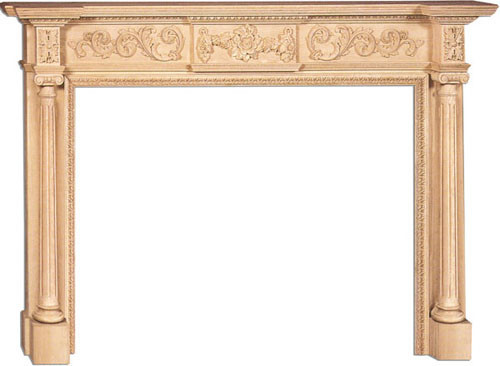 Pensacola Fireplace Mantel Traditional Fireplace Mantels By