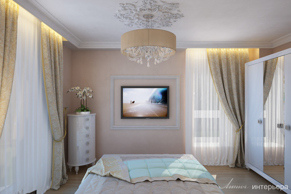 Дизайн квартиры в стиле неоклассика.