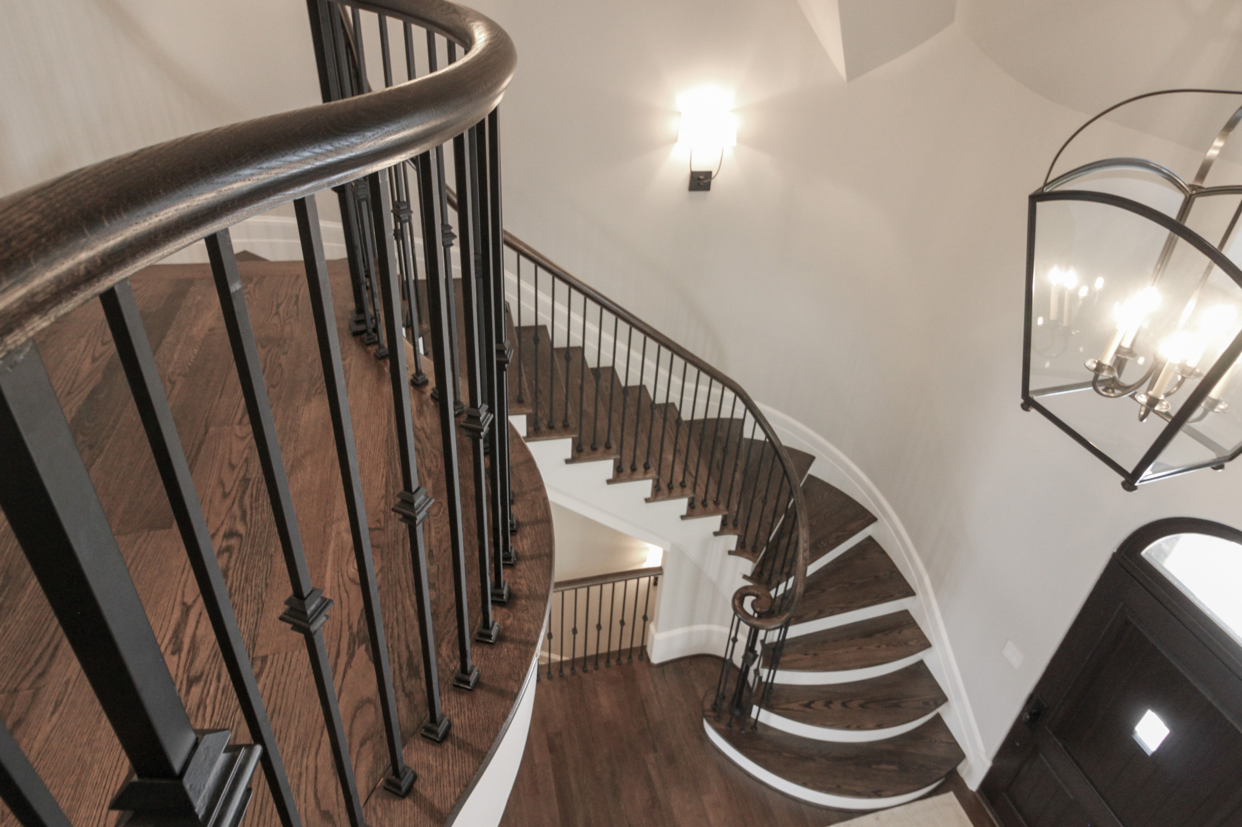 86_ Gorgeous Floating Curved Staircase, McLean VA 22066