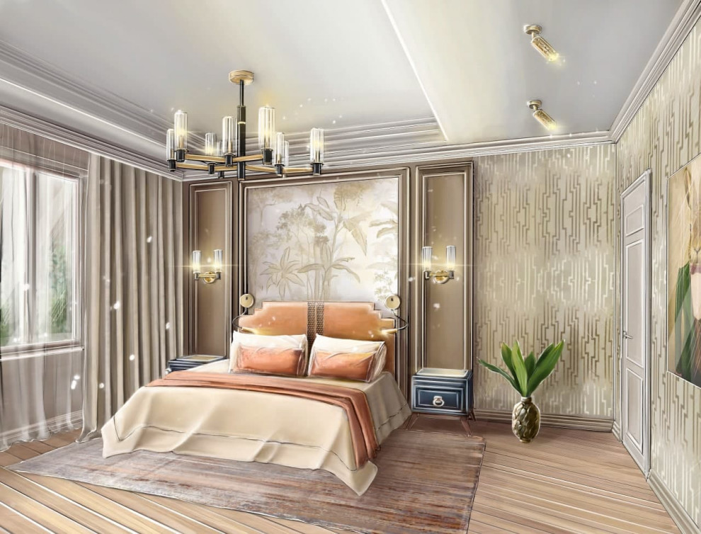 Загородный дом в английском стиле.