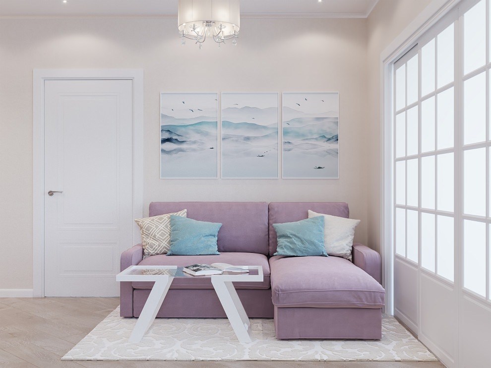 Бюджетный дизайн 3-ком. квартиры