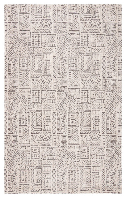 Safavieh Classic Vintage Area Rug, CLV900, Natural and Ivory, 6'x9'
