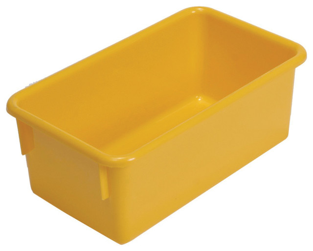Steffywood Home Plastic Storage Box Tote Tray 13"Lx8"Wx5"H Contemporary Storage Bins