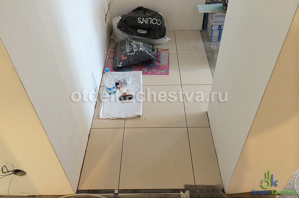 Фотографии "до": Ремонт 3-х комнатной квартиры на ул. Сердобольская