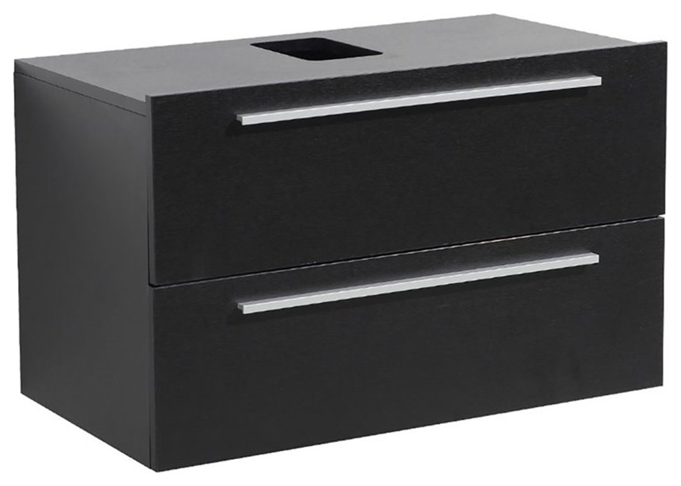 Fresca Medio Black Modern Bathroom Modern Bathroom Vanities