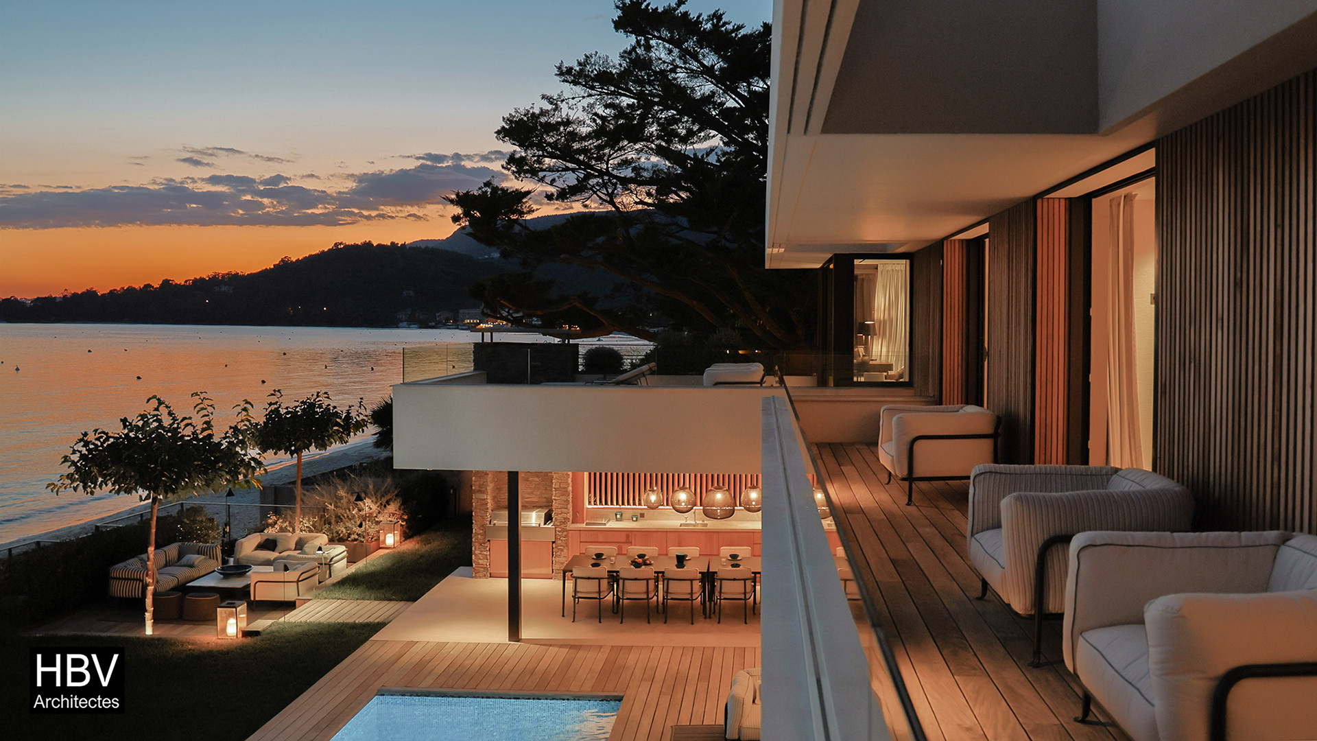 Villa sur la plage