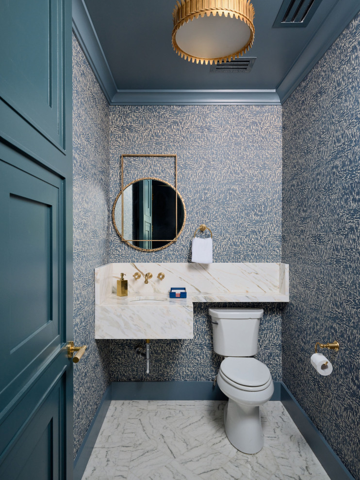 The Laurel Project - Transitional - Powder Room - Atlanta - by L&M ...