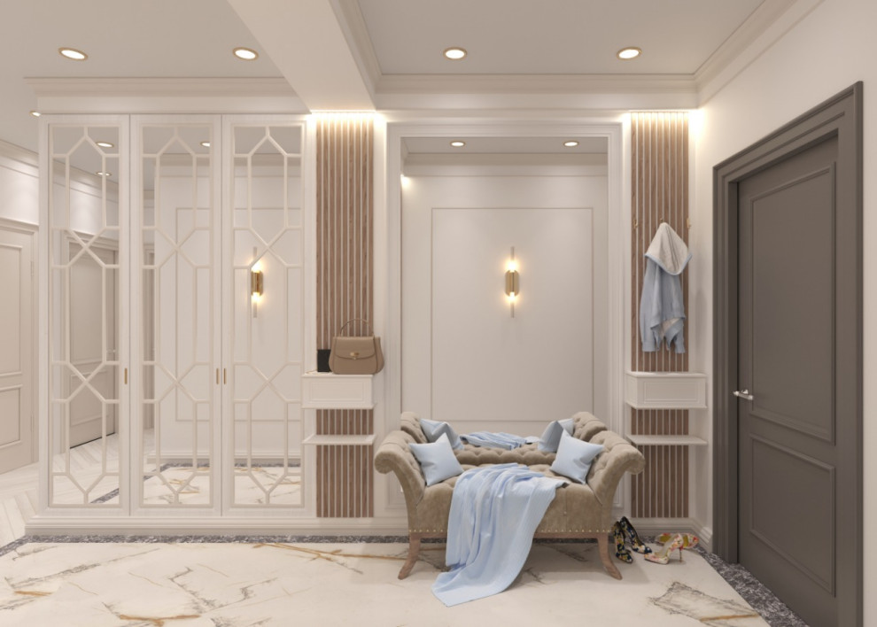 легкая неоклассика в голубом