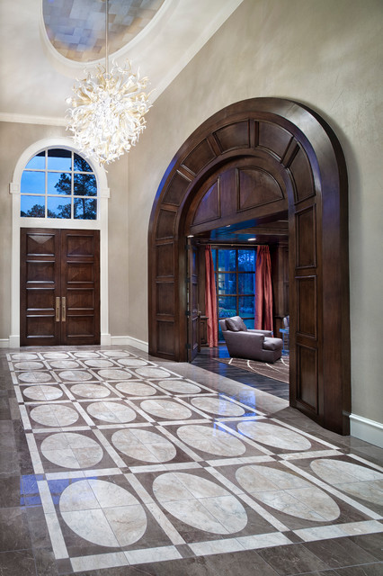 Classic Transitional classique-chic-entree