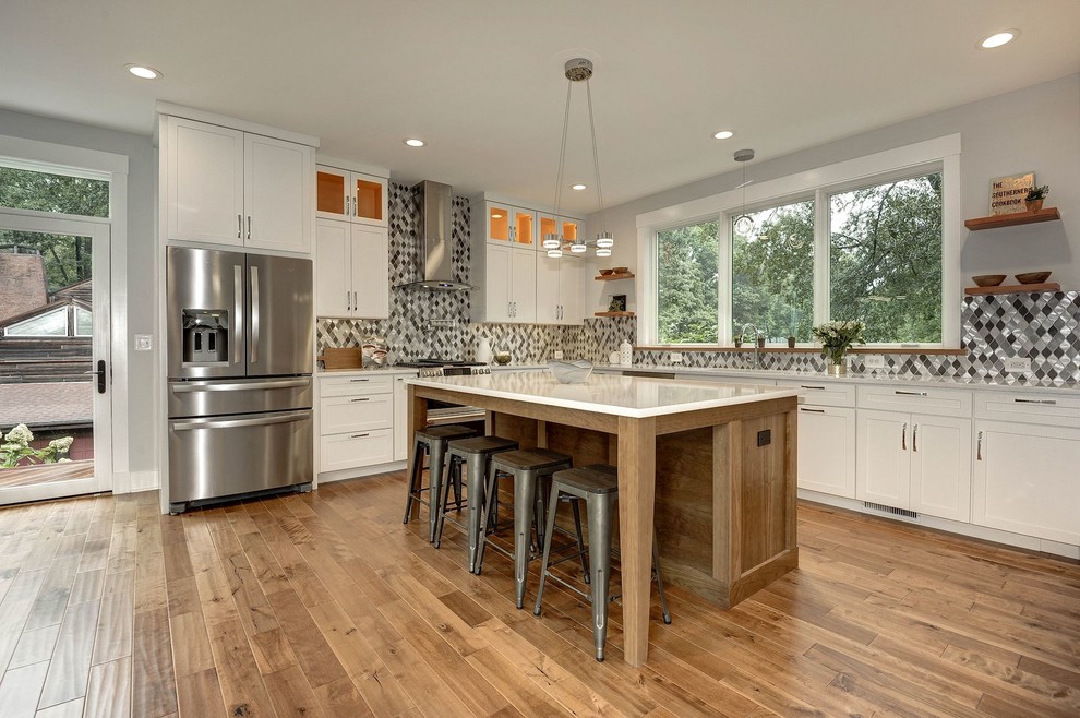Transitional kitchen photo in DC Metro