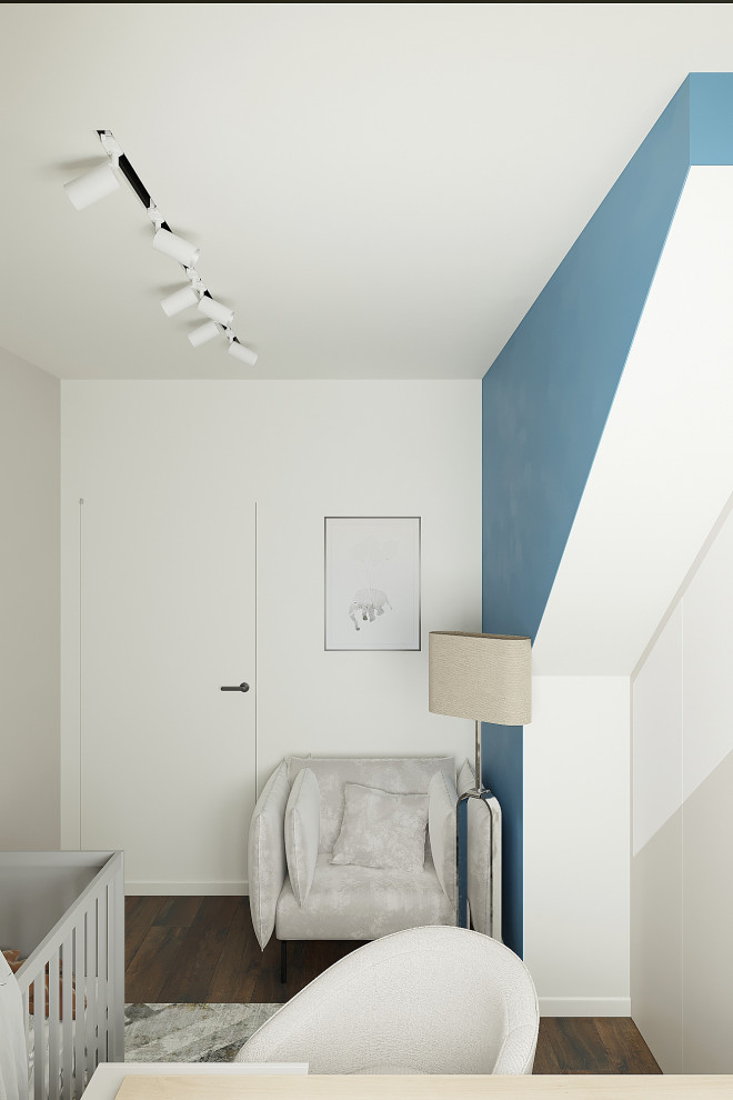 Двухуровневая квартира для молодой семьи