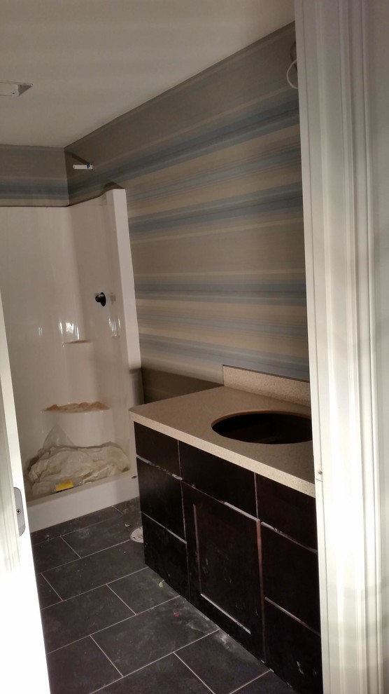 Wallpaper Install: Guenther Homes Model