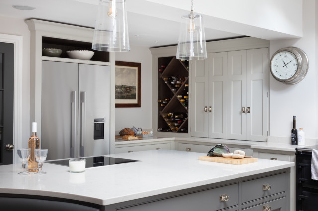 St. Albans Townhouse Project fusion-kitchen