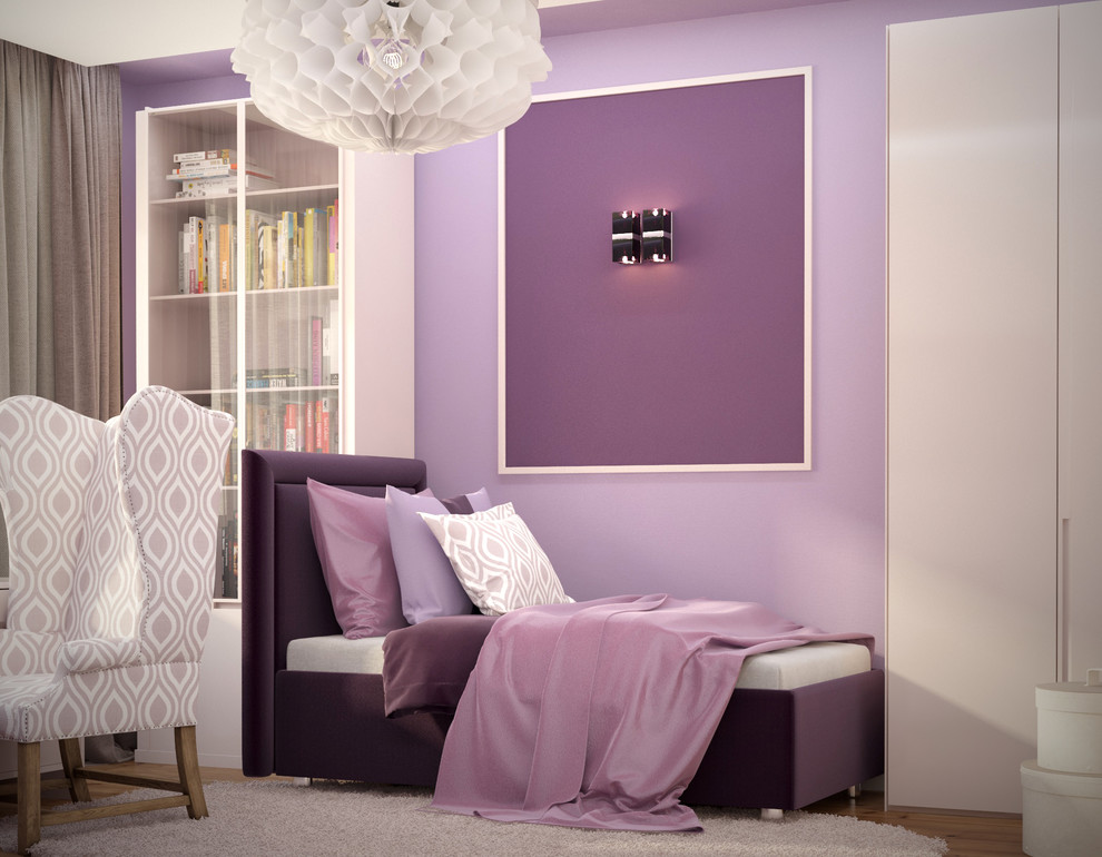 Фиолетовые акценты