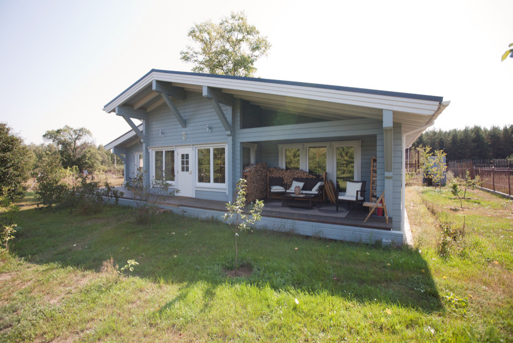 Терраса и дом