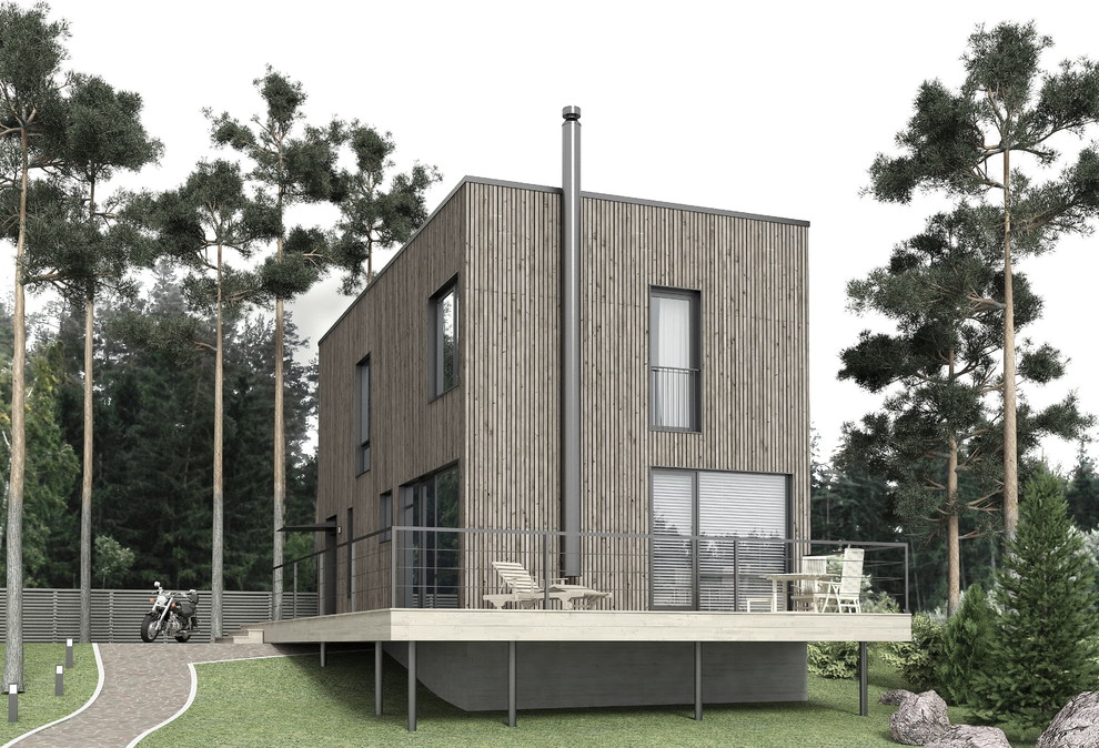 Дом в коттеджном поселка в Лен. области