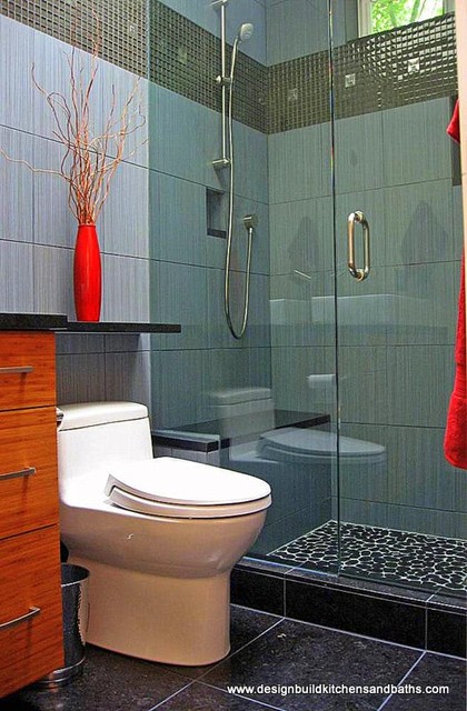 Very Small Bathroom Remodel - Contemporary - Bathroom ...