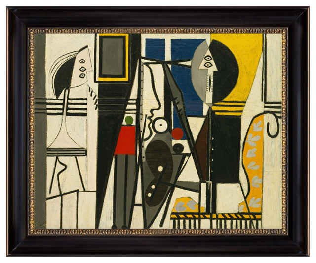 The Artist and His Model by Pablo Picasso 1928, Print on Canvas, 28u0027u0027 x 24u0027u0027