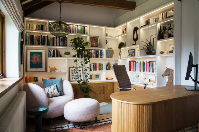 Barn Conversion, Hurst Green landstil-hjemmekontor