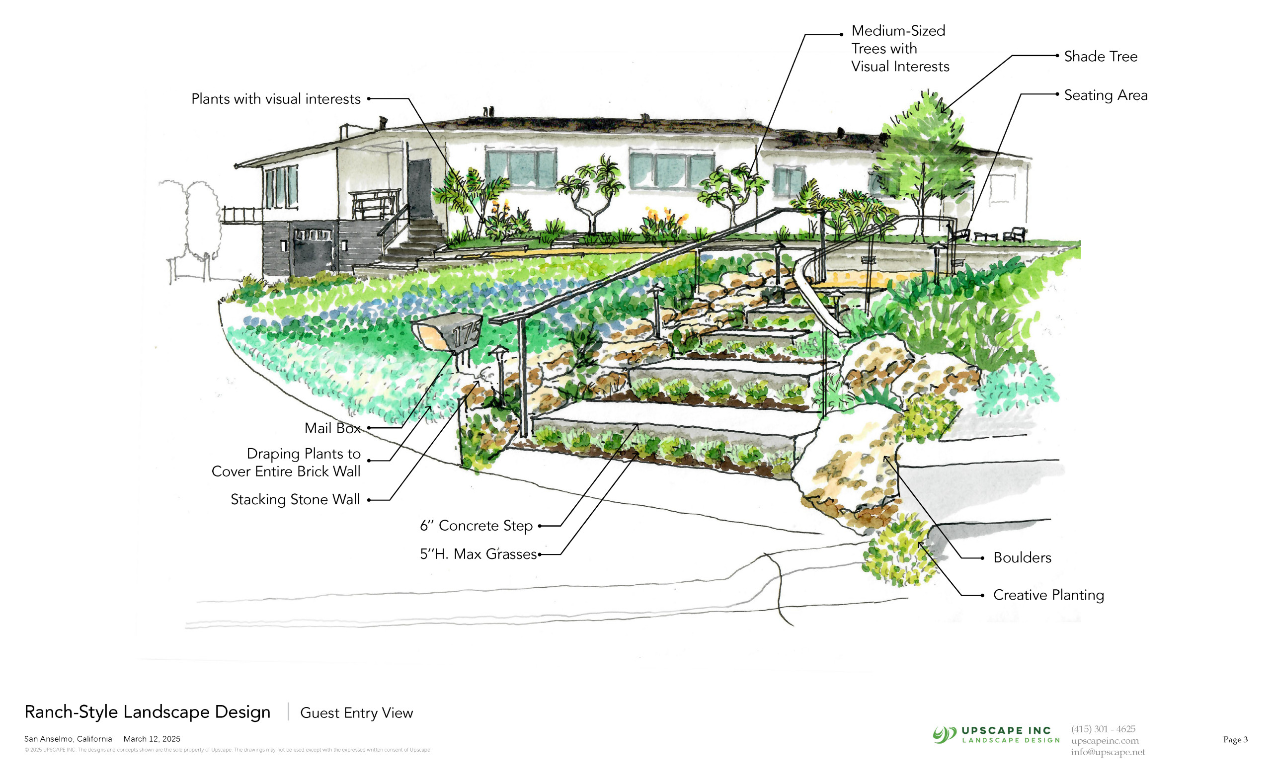 Reframing Arrival: A New Landscape Path in San Anselmo