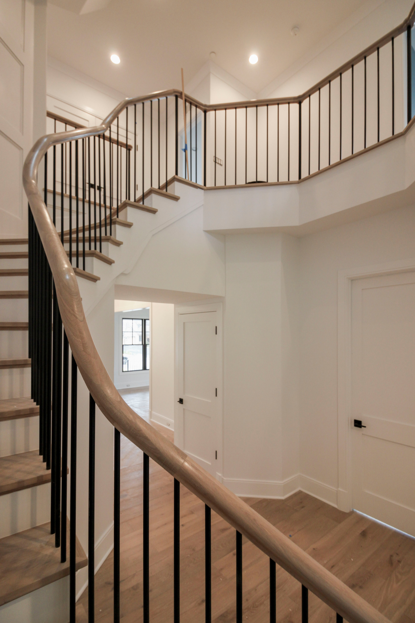100_Hexagonal Floating-Staircase, Bethesda MD 20817