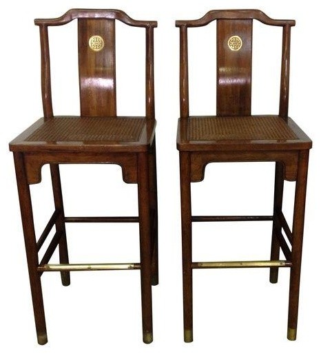 Pre-owned Asian Style Bar Stools