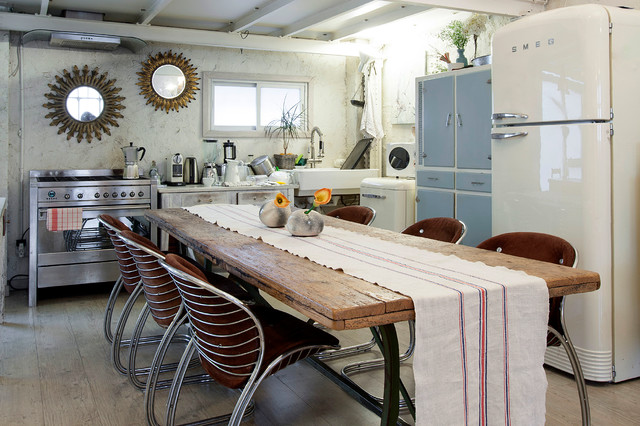Ecl&eacute;ctico Cocina eclectic-kitchen