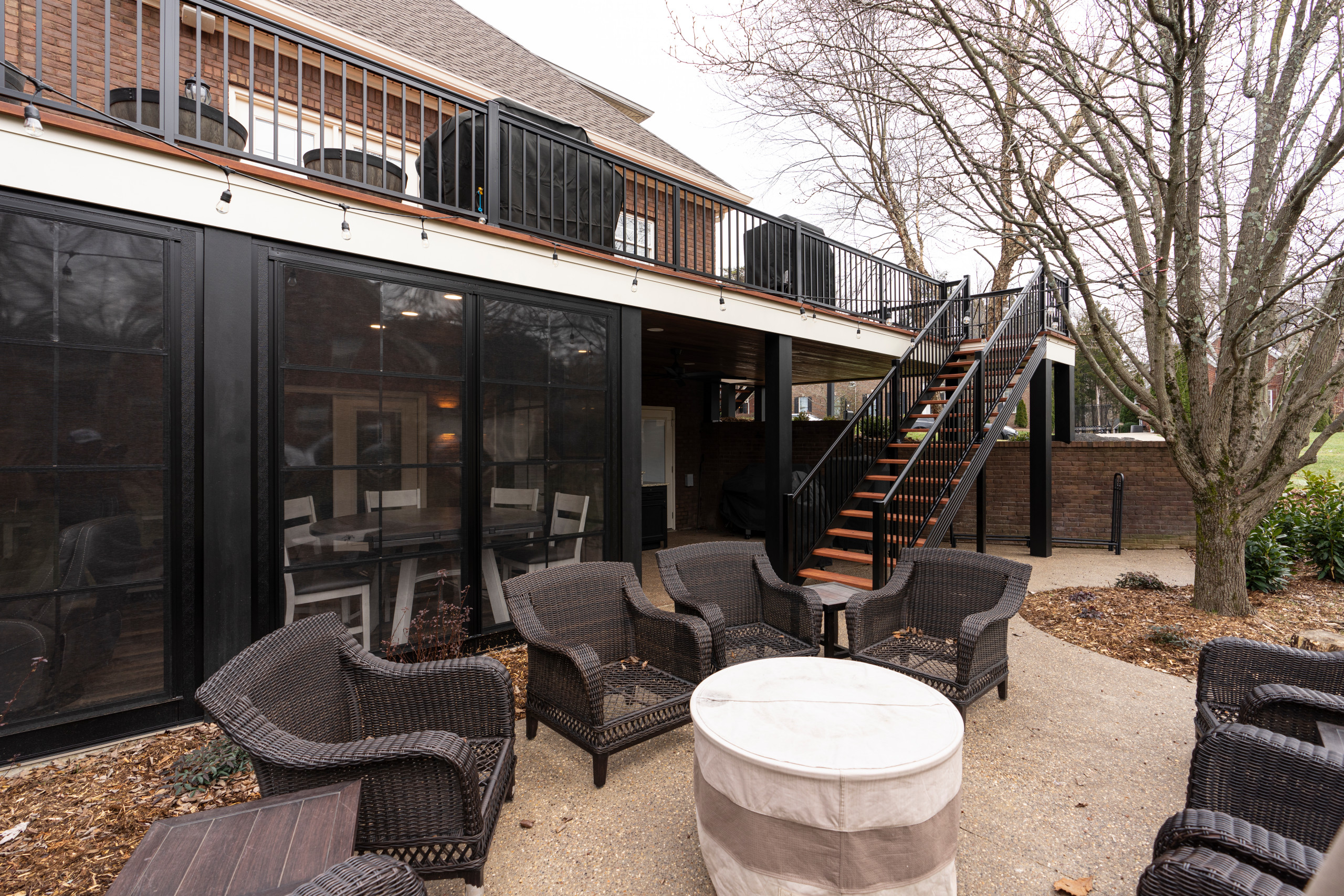 Walkout Basement Grilling Paradise