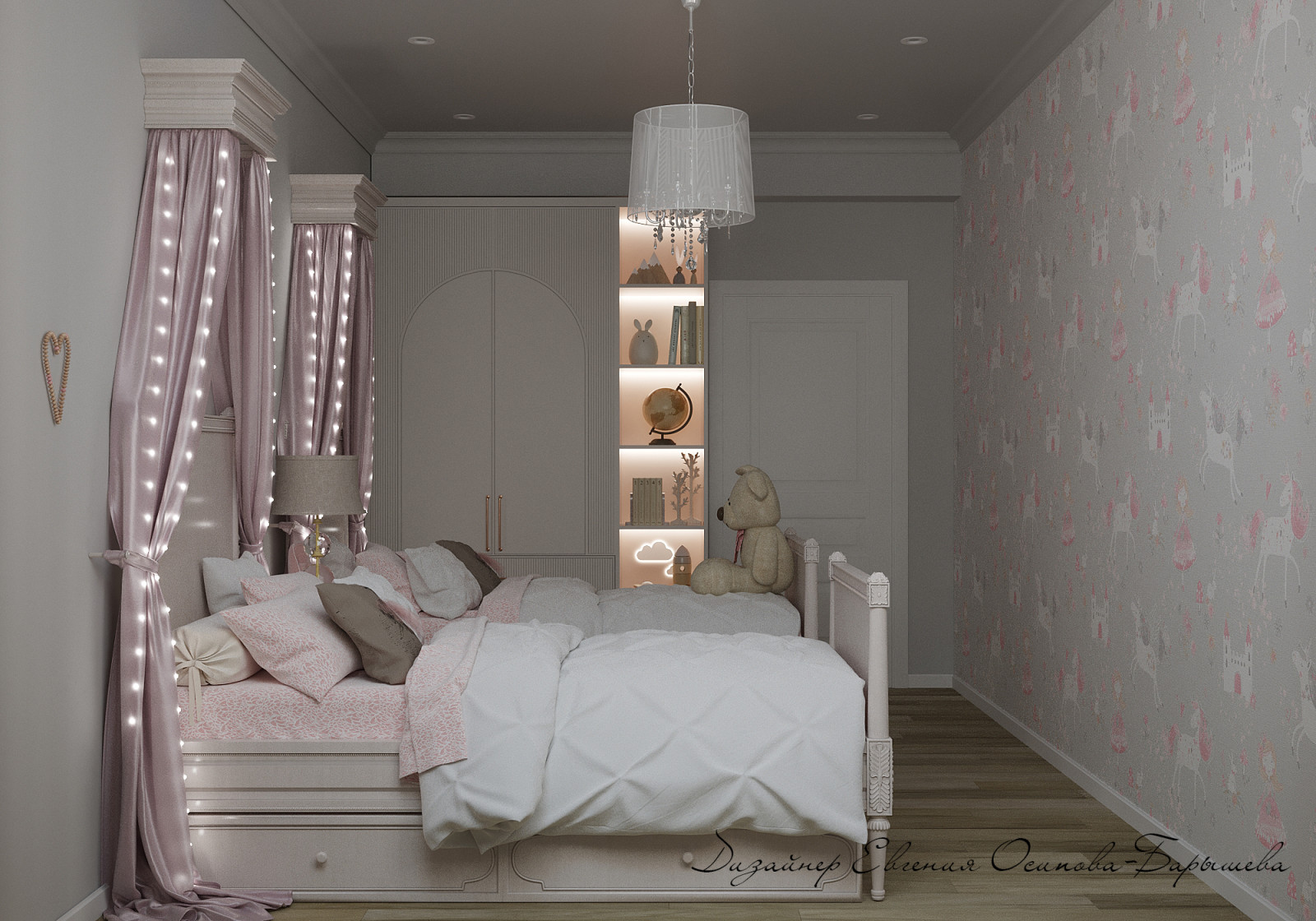 Детская для двух девочек