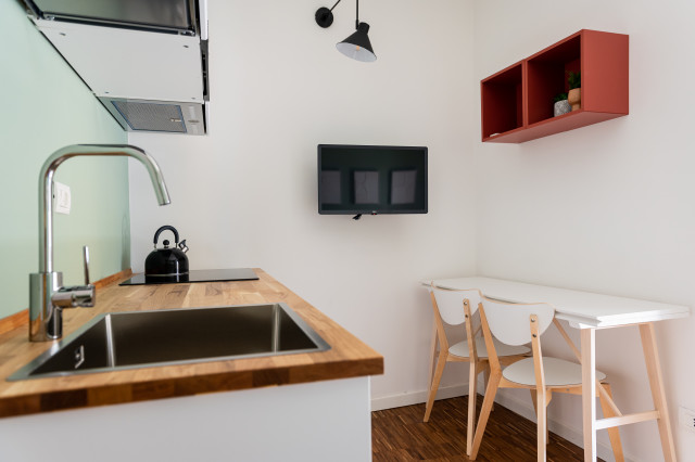 Relooking con colori complementari contemporary-koek