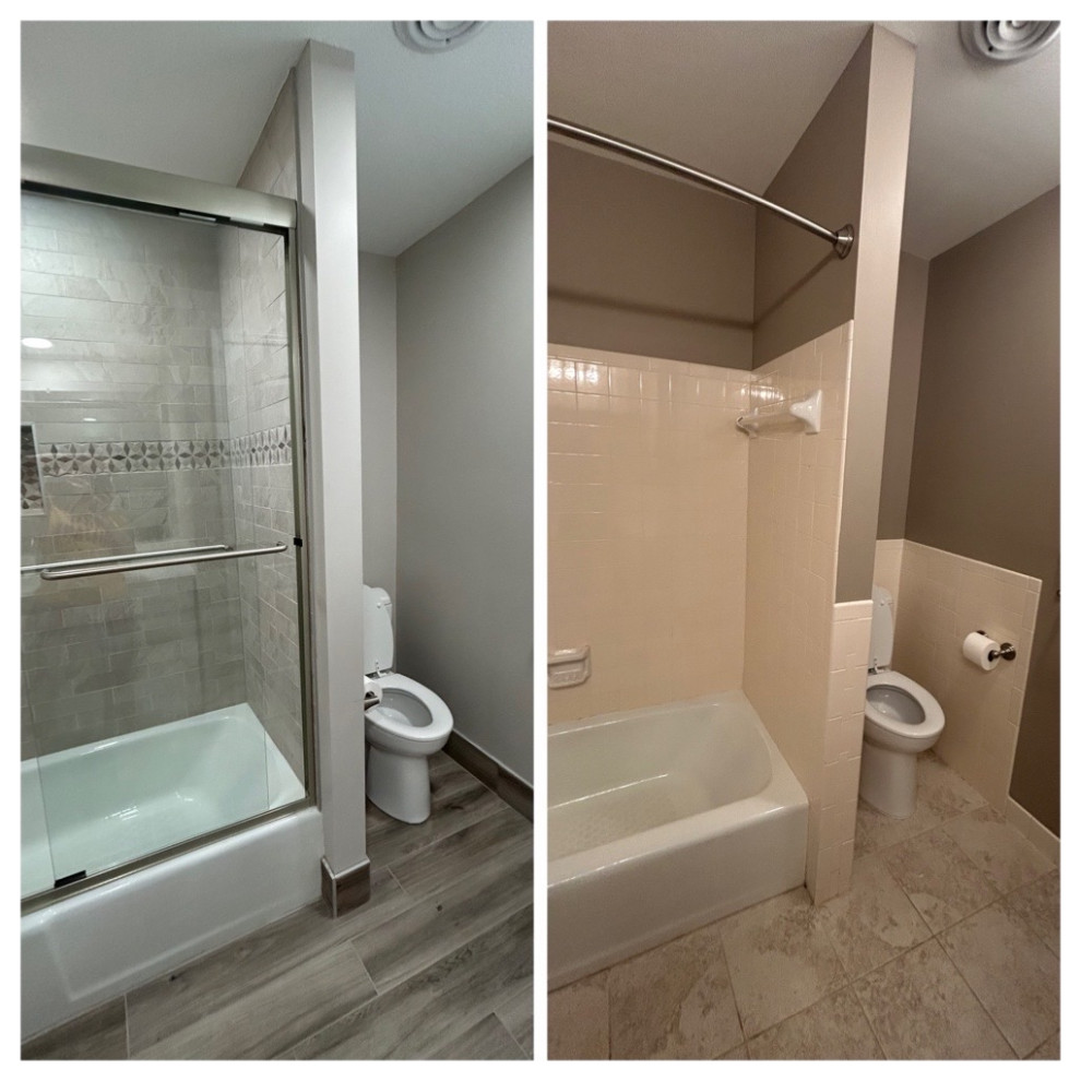 Dual Bath Remodel in Lake Waukomis, MO