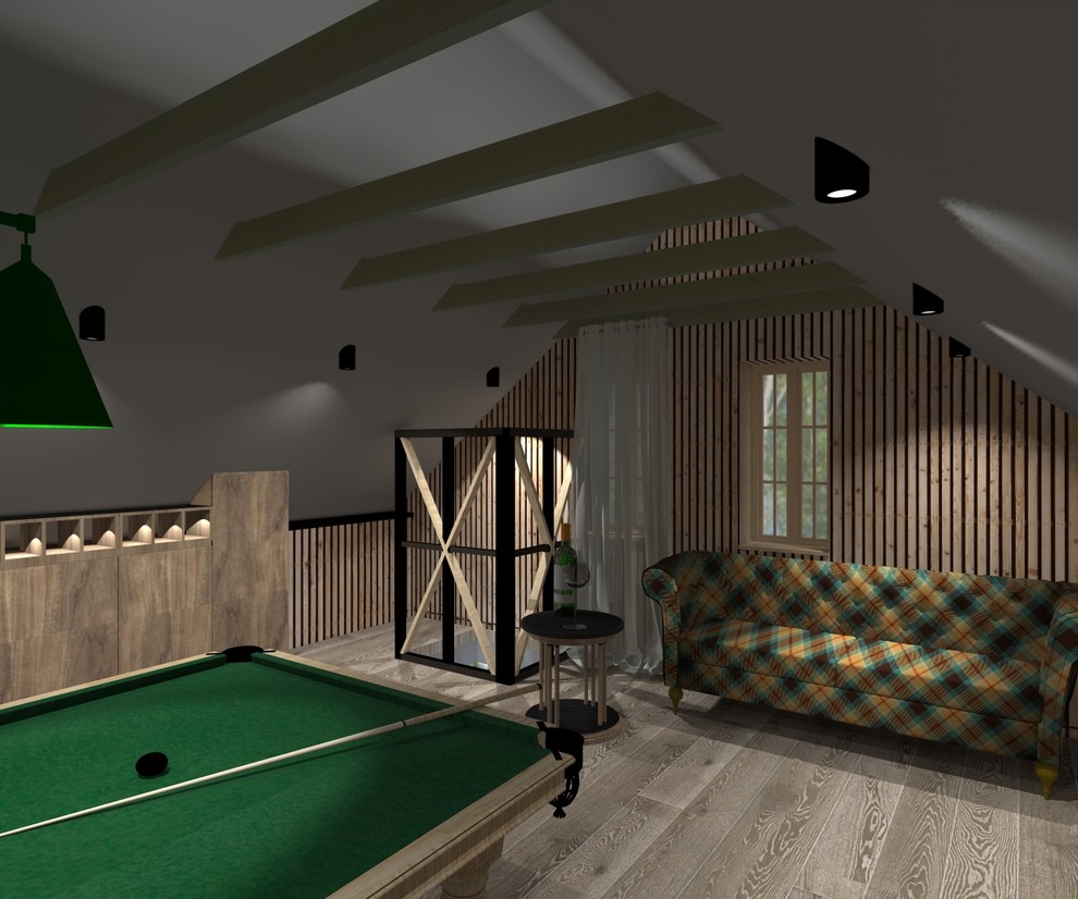 Бильярдная в частном доме под Москвой