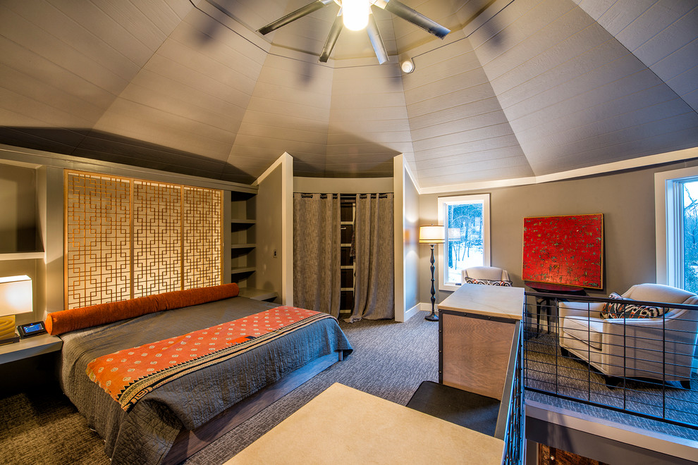 Modern Silo Contemporary Bedroom
