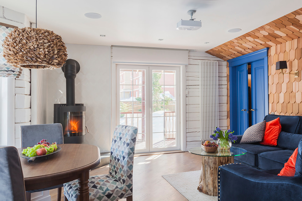 Гостиная под готовой крышей