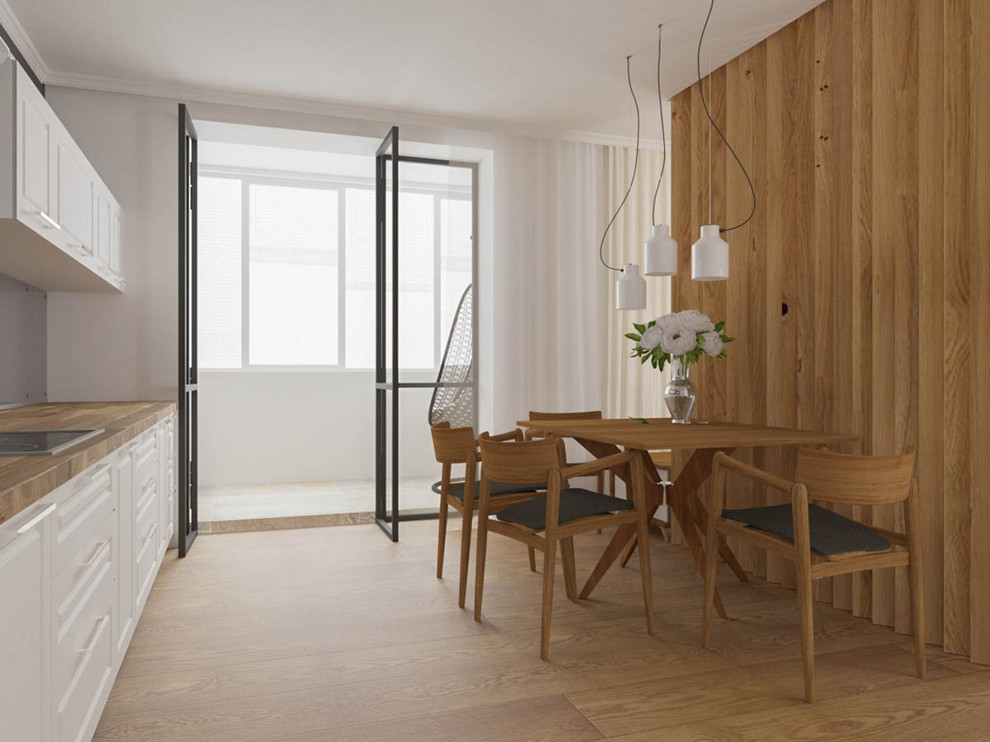 Скандинавский интерьер для молодой семьи