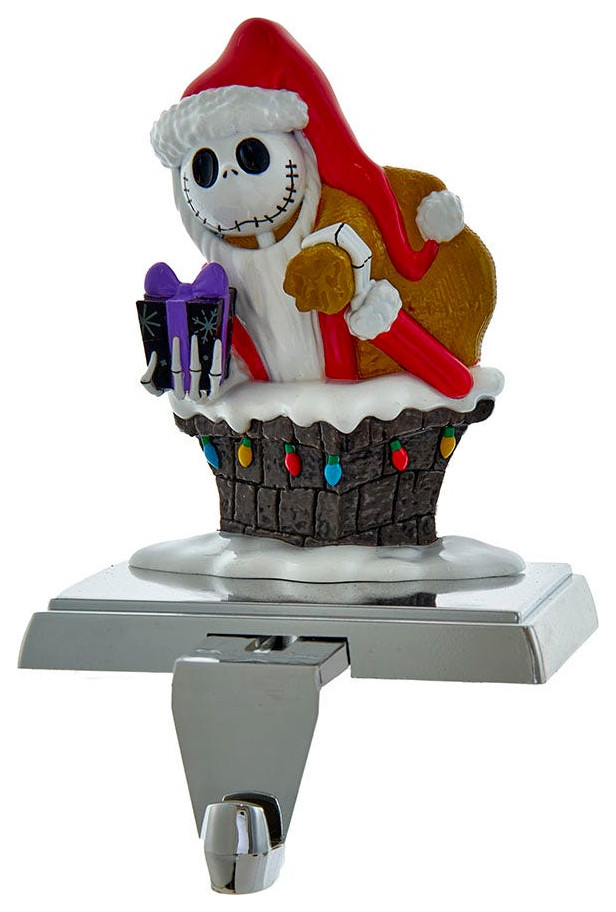 Kurt Adler 6.5" Disney Nightmare Before Christmas Stocking Holder, 6.5