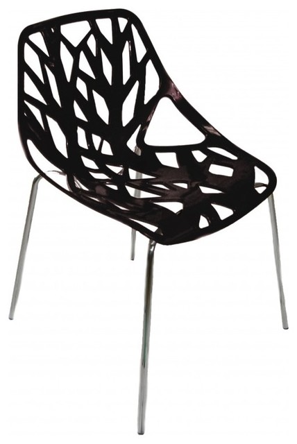 EZ Mod Net Chair Set of 2, Black