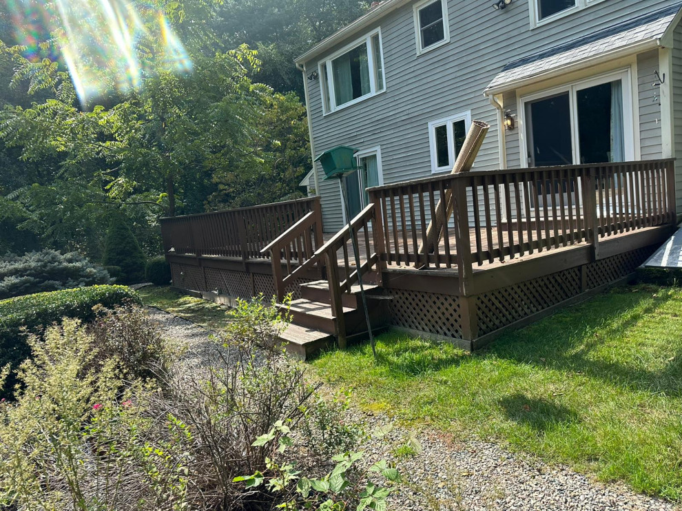 Deck build Sherborn MA