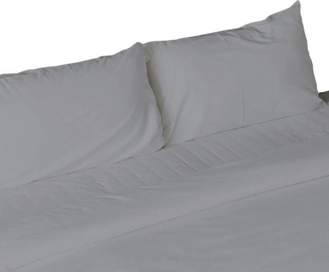 Egyptian Cotton Feel Cool Soft 4 Piece Sheet Deep Pockets Egyptian Cotton Feel Cool Soft 4 Piece Sheet Deep Pockets Contemporary And Pillowcase Sets By Bluff City Bedding