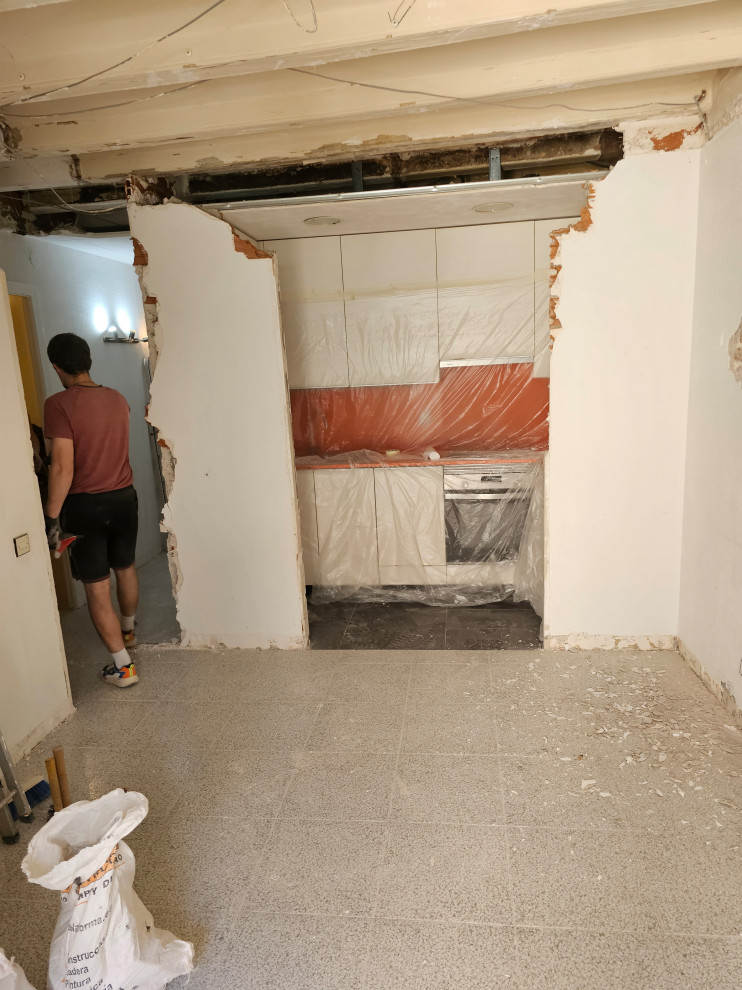 Reforma integral de piso, Zona Poble Sec, Barcelona/Comprehensive apartment reno